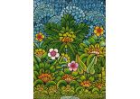 Mshana Mzuguno, Pestrá džungle_Bright Jungle, 55x75cm, CZK12000_EUR480